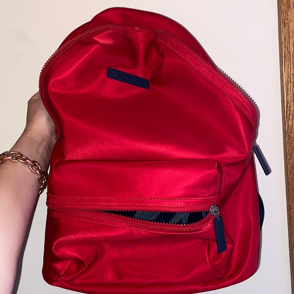 NWOT Tommy Hilfiger red back pack